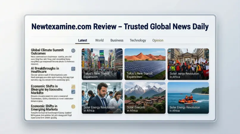 newsexamine com review – trusted global news daily