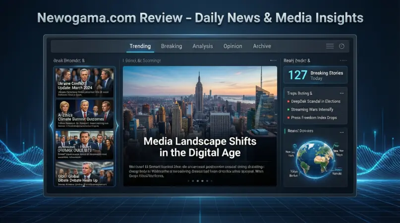 newsgama com review – daily news & media insights