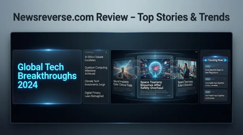 newsreverse com review – top stories & trends